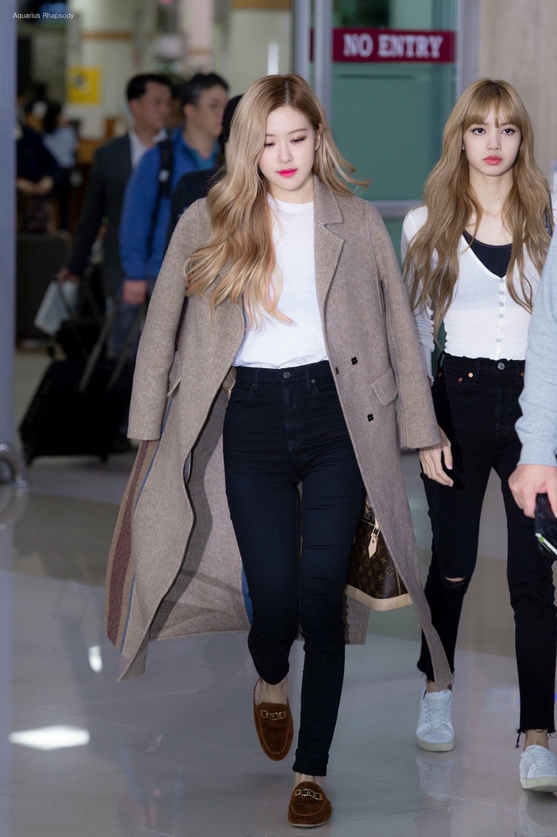 Ngắm style sân bay của Blackpink